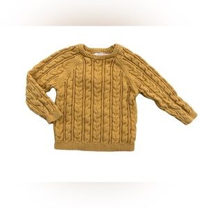 Zara Size 2-3 Yellow Knit Sweater